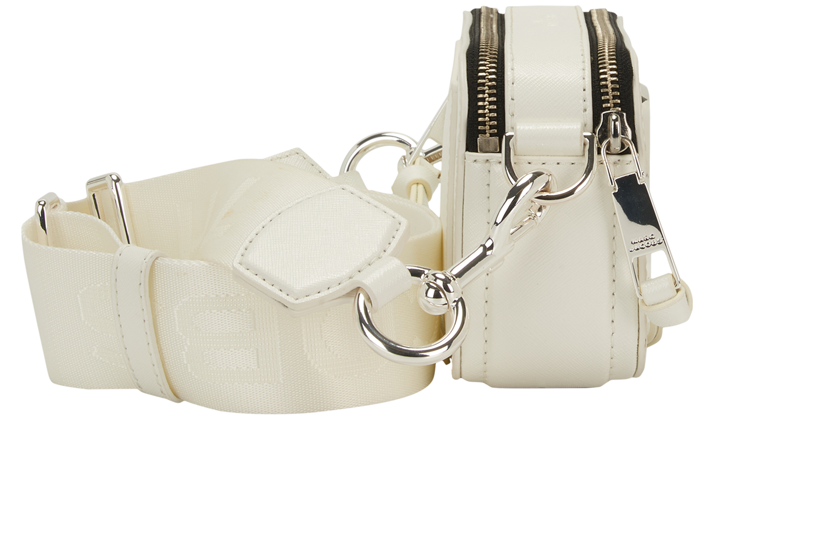 The Snapshot, &pound;170, Handbags, White, Leather, Side view